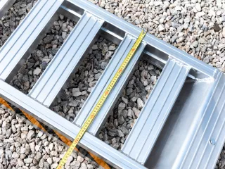 Alumínium rámpa pár, 1,5 tonnás, 350 x 50 x 10,6 cm (2)