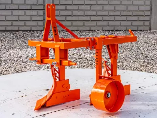 Eke 2 fejes, 15-23LE japán kistraktorokhoz, réselt, nyírócsapos, Komondor SER-2 (2)