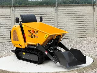Force 81 dömper (magas ürítésű, önrakodó, Koop dízelmotoros) (0)
