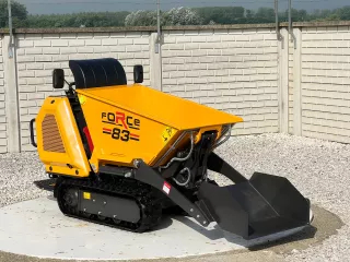 Force 83 dömper (magas ürítésű, önrakodó, Kubota dízelmotoros) (0)