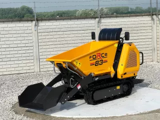 Force 83 dömper (magas ürítésű, önrakodó, Kubota dízelmotoros) (7)