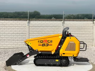 Force 83 dömper (magas ürítésű, önrakodó, Kubota dízelmotoros) (9)