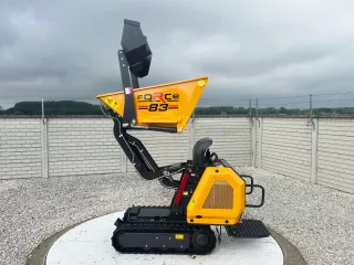 Force 83 dömper (magas ürítésű, önrakodó, Kubota dízelmotoros) (11)