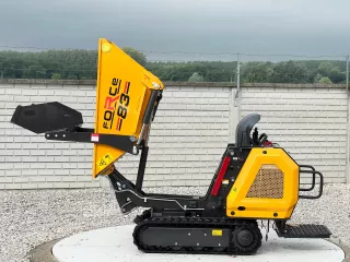 Force 83 dömper (magas ürítésű, önrakodó, Kubota dízelmotoros) (13)