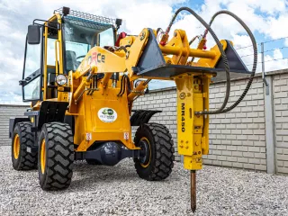 Force rakodógép hidraulikus törő/bontó kalapács (0)