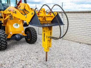 Force rakodógép hidraulikus törő/bontó kalapács (6)