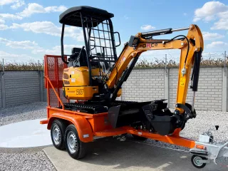 Force szállító pótkocsi, Force 317, Force 320 árokásókhoz, Komondor FPK-2600 (0)