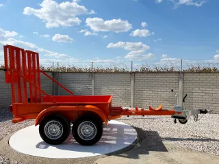 Force szállító pótkocsi, Force 317, Force 320 árokásókhoz, Komondor FPK-2600 (2)