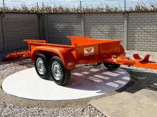 Force szállító pótkocsi, Force 317, Force 320 árokásókhoz, Komondor FPK-2600 (9)