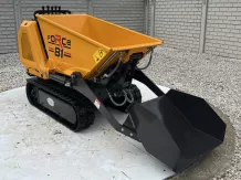 Force 81 dömper (magas ürítésű, önrakodó, Koop dízelmotoros)